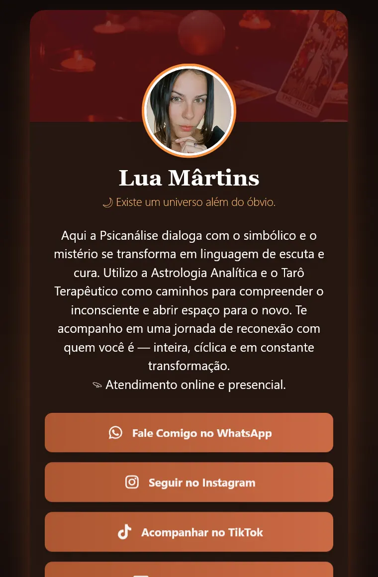 Lua Martins - Psicanálise